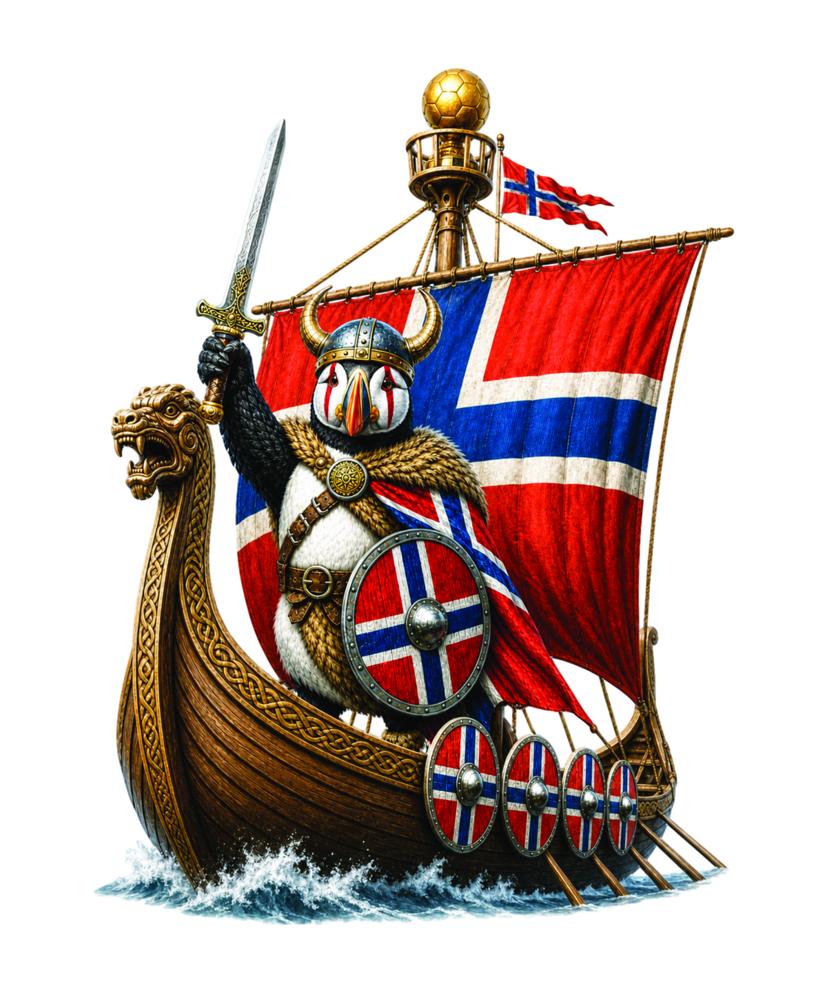 Norway Football Design